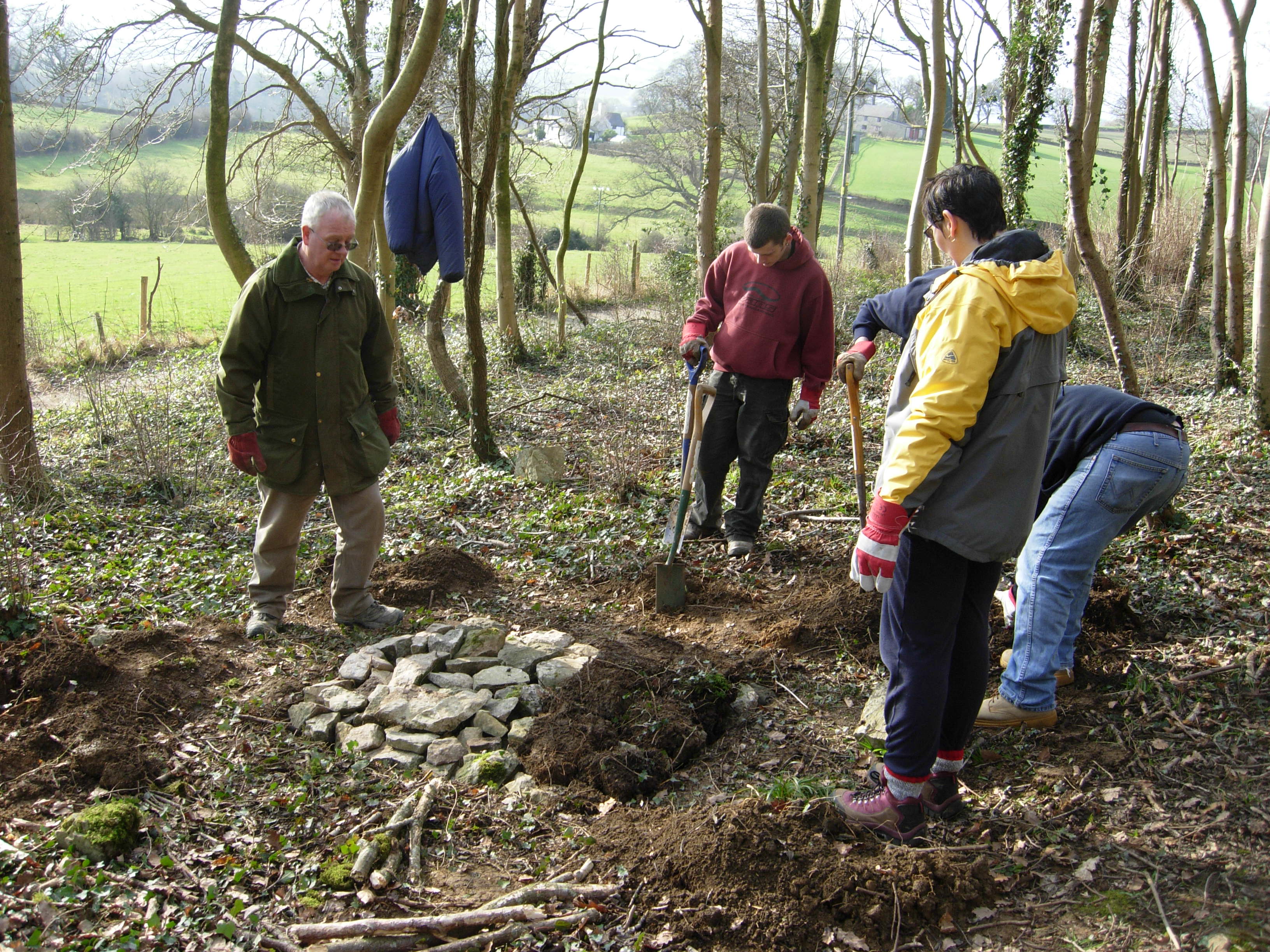 Volunteers at Mount Wood