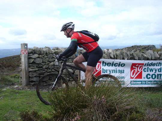 cycling Clwydian Range